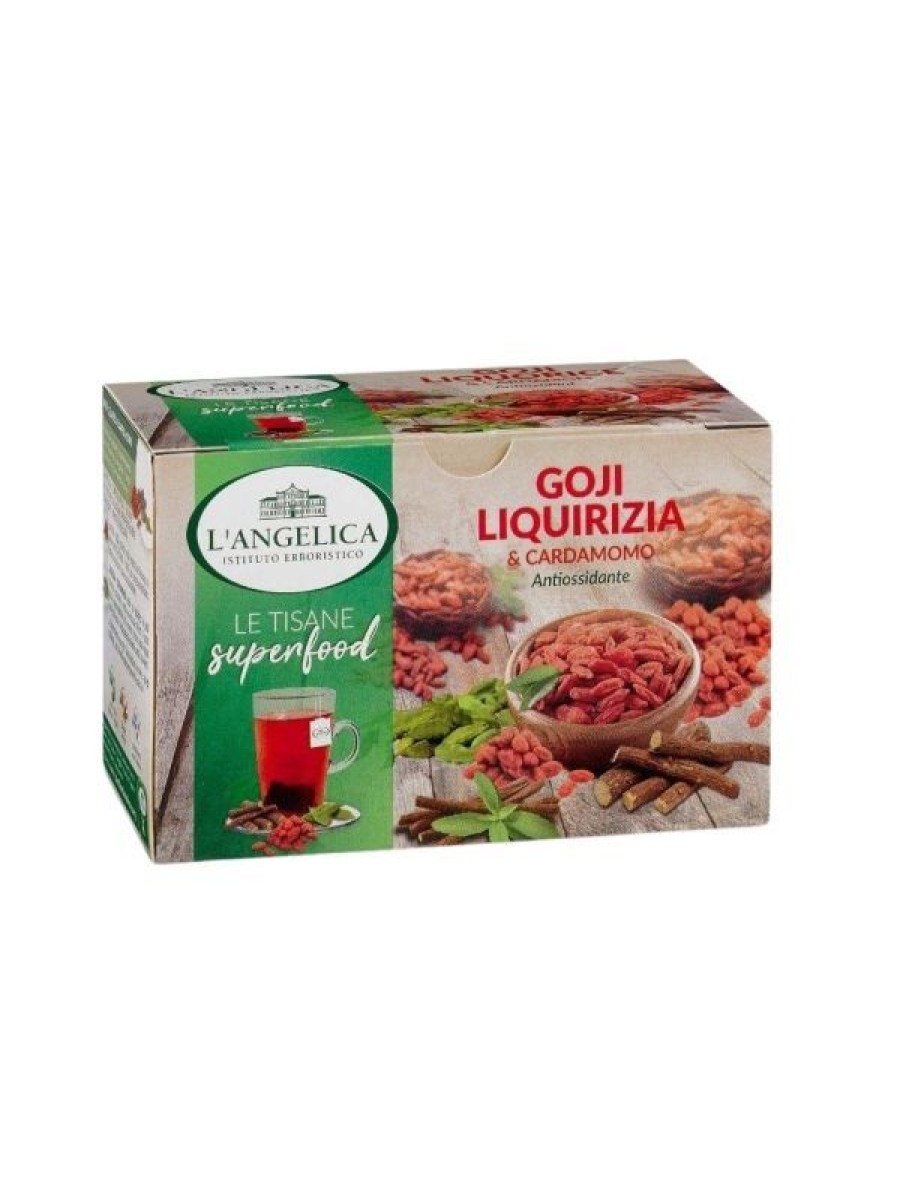 L'angelica Tisana Superfood Goji, Liquirizia E Cardamomo Online