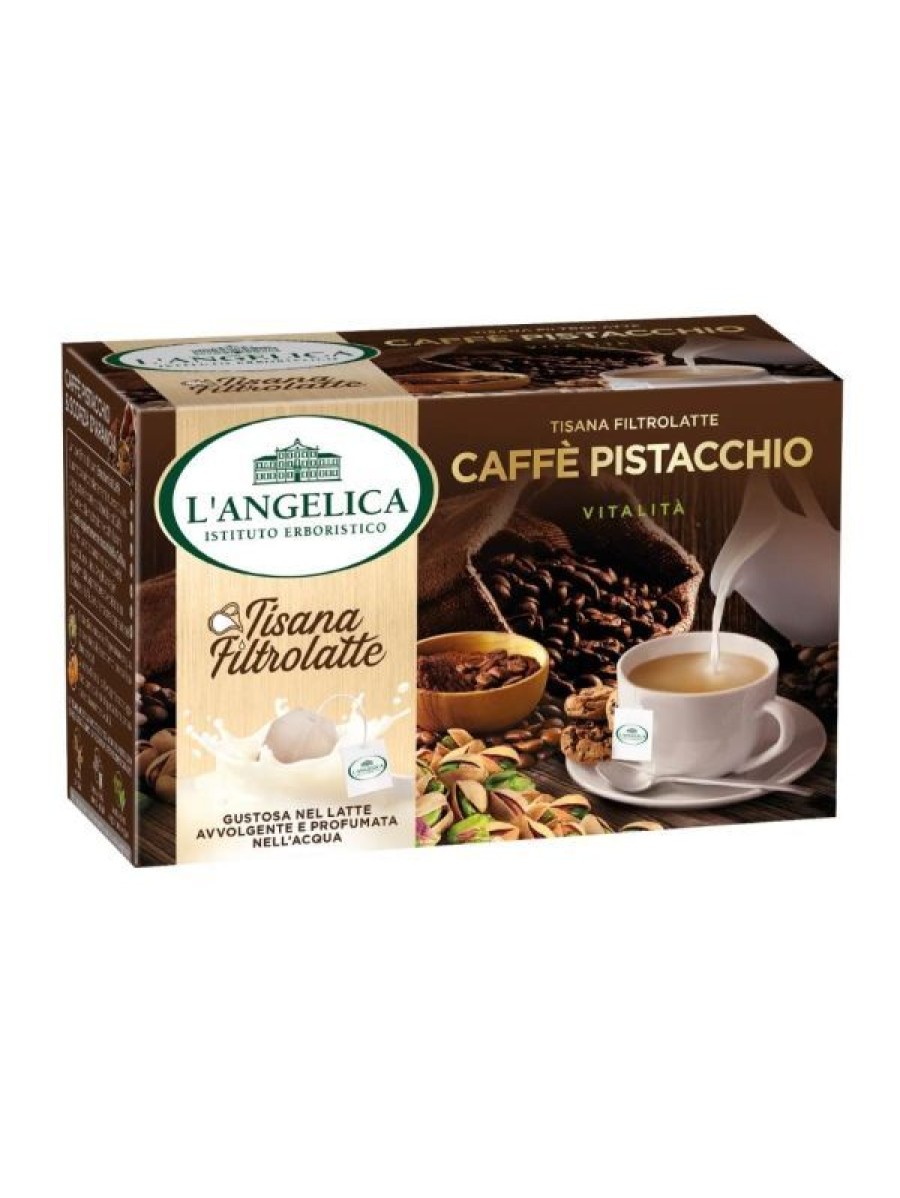 L'angelica Tisana Filtrolatte Caffe Pistacchio Hot