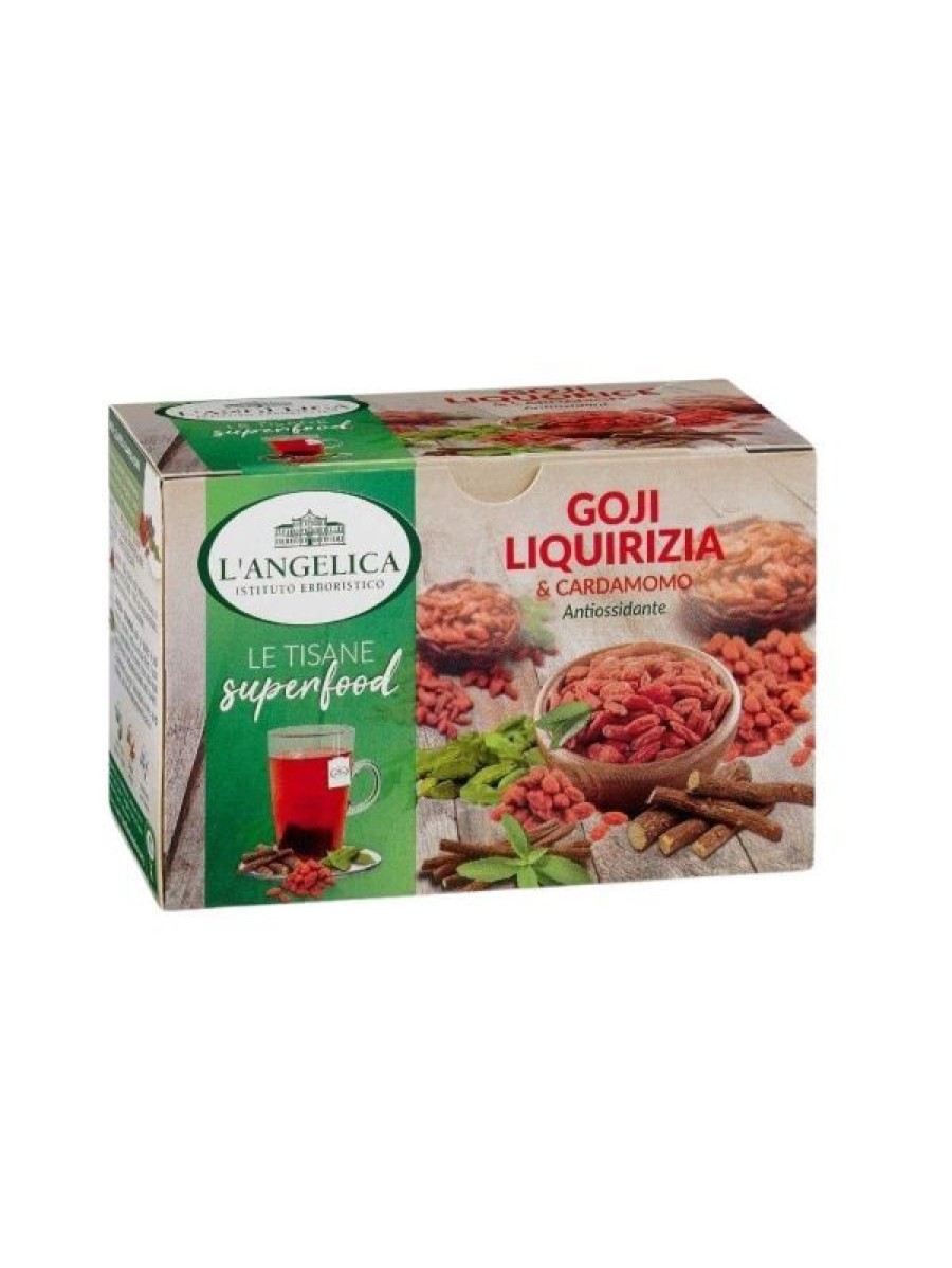 L'angelica Tisana Superfood Goji, Liquirizia E Cardamomo Best