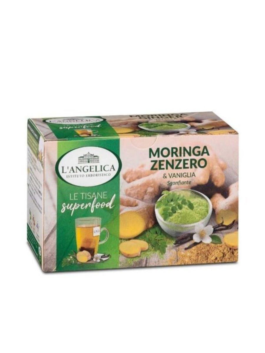 L'angelica Tisana Superfood Moringa, Zenzero E Vaniglia Clearance