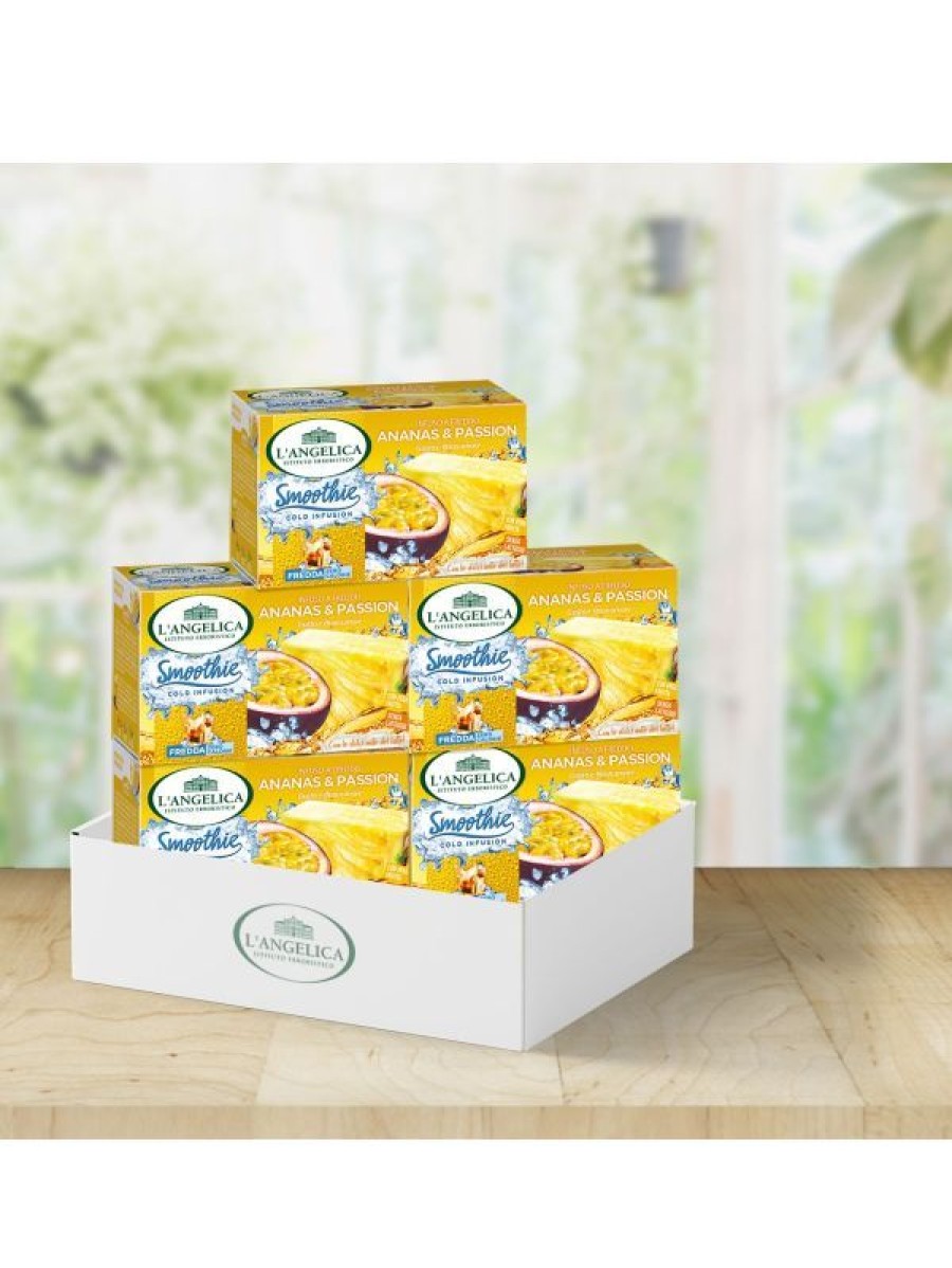 L'angelica Multipack Smoothie Ananas E Passion Fruit -20% - 5Pz Wholesale