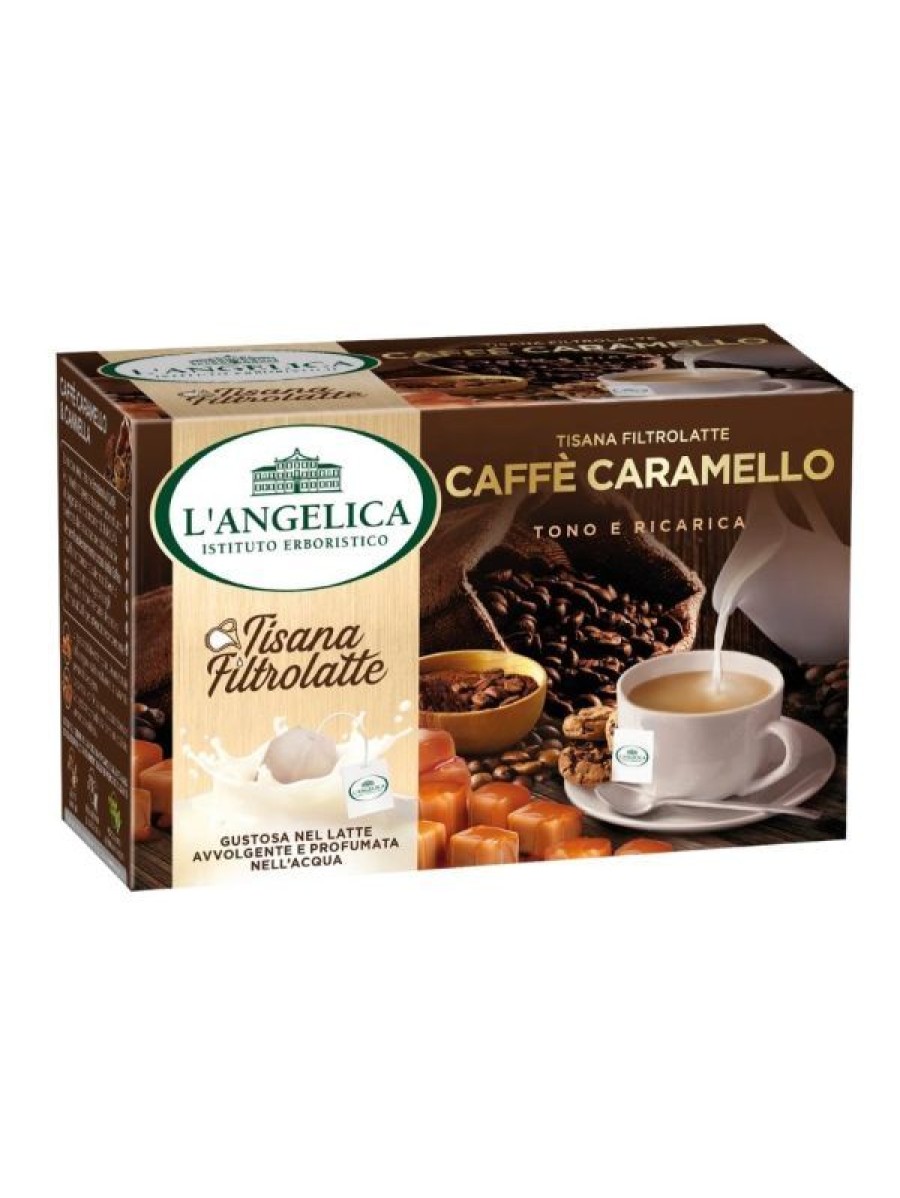 L'angelica Tisana Filtrolatte Caffe Caramello New