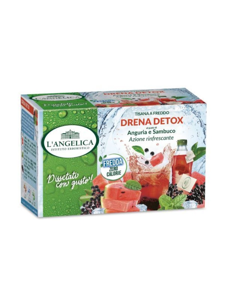 L'angelica Tisana A Freddo Drena Detox Hot